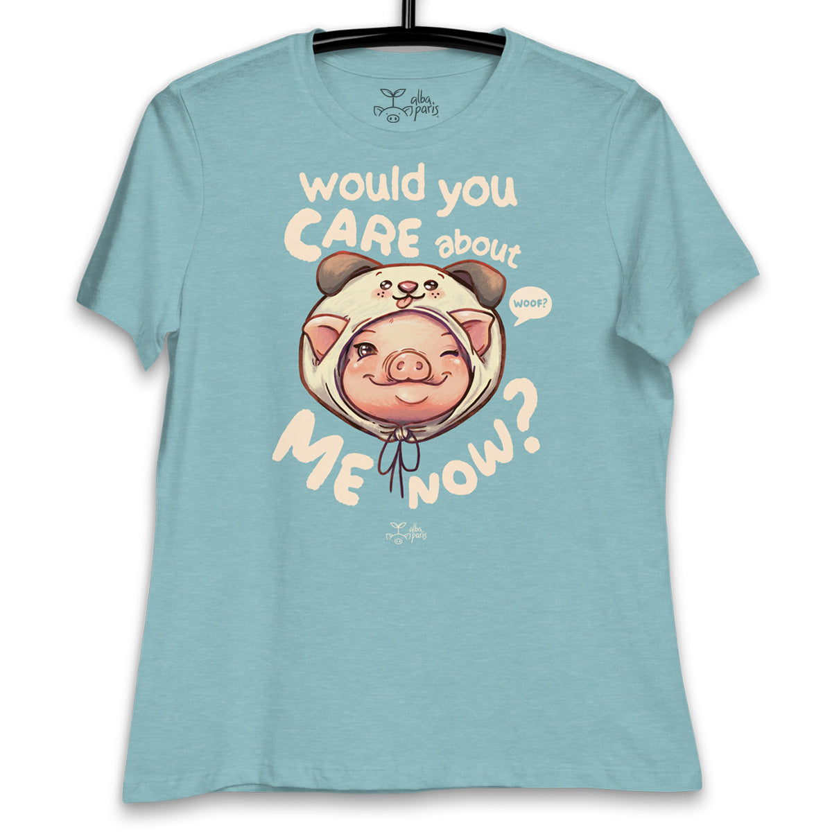 Would You Care About Me Now? Pig Relax Women's* Tee
