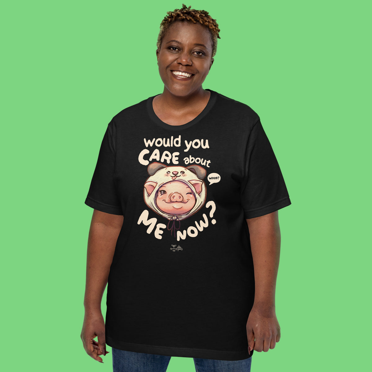 Would You Care About Me Now? Pig Unisex Tee