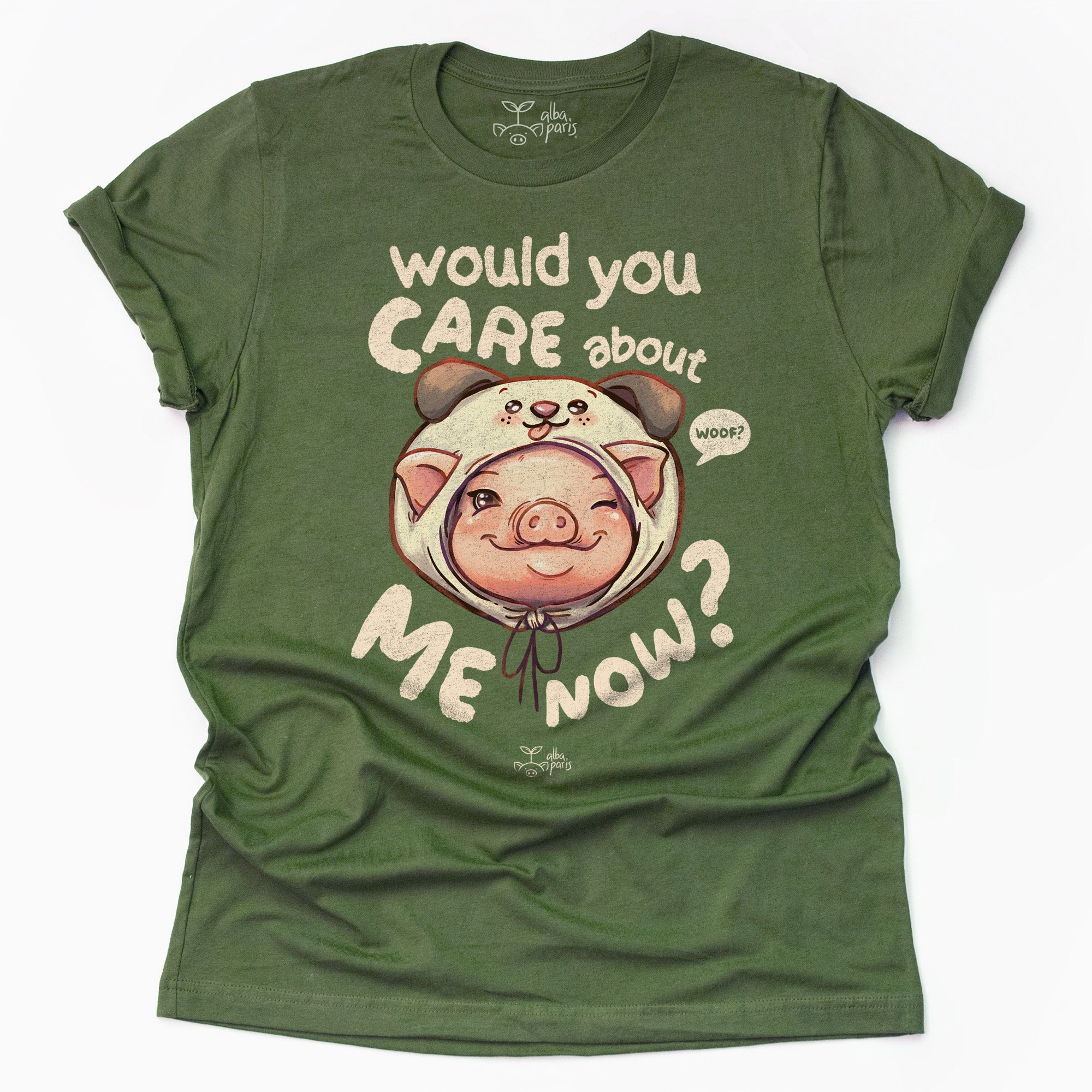 Would You Care About Me Now? Pig Unisex Tee