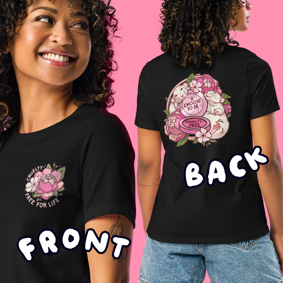 Cruelty-Free For Life Relax Women's* Tee