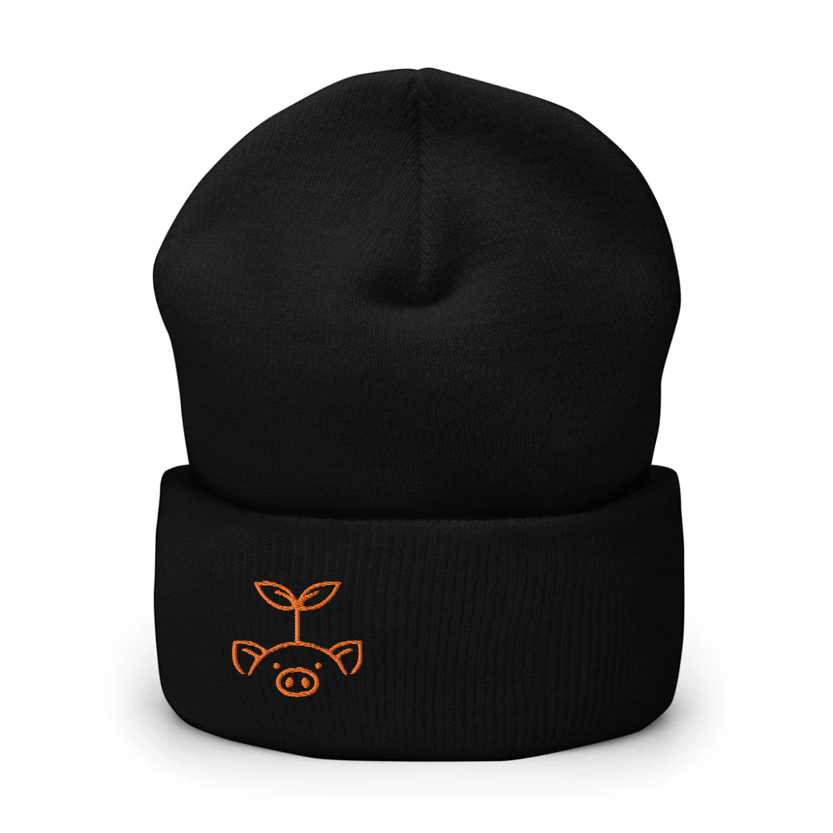 Plant Seeds Cuffed Beanie