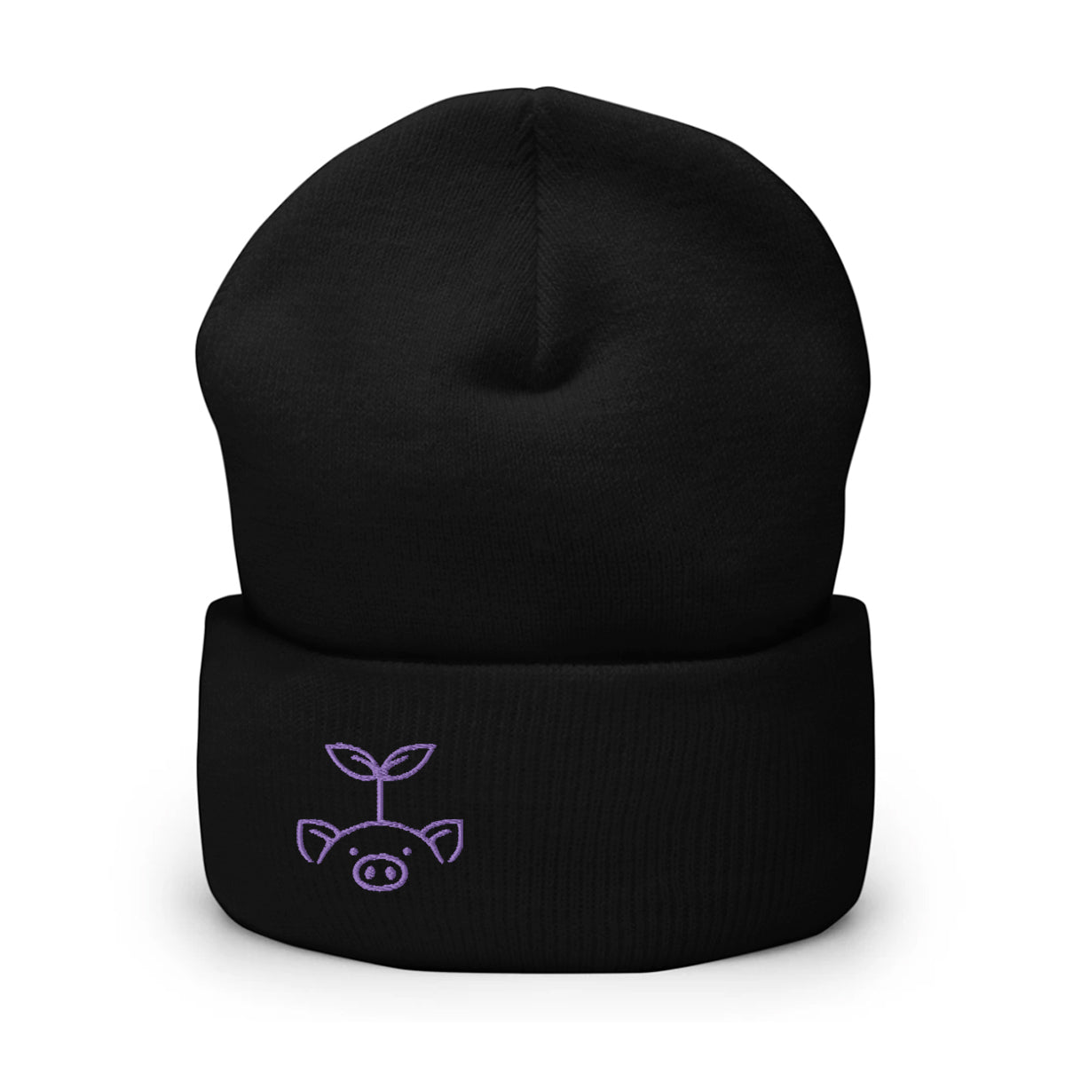 Plant Seeds Cuffed Beanie