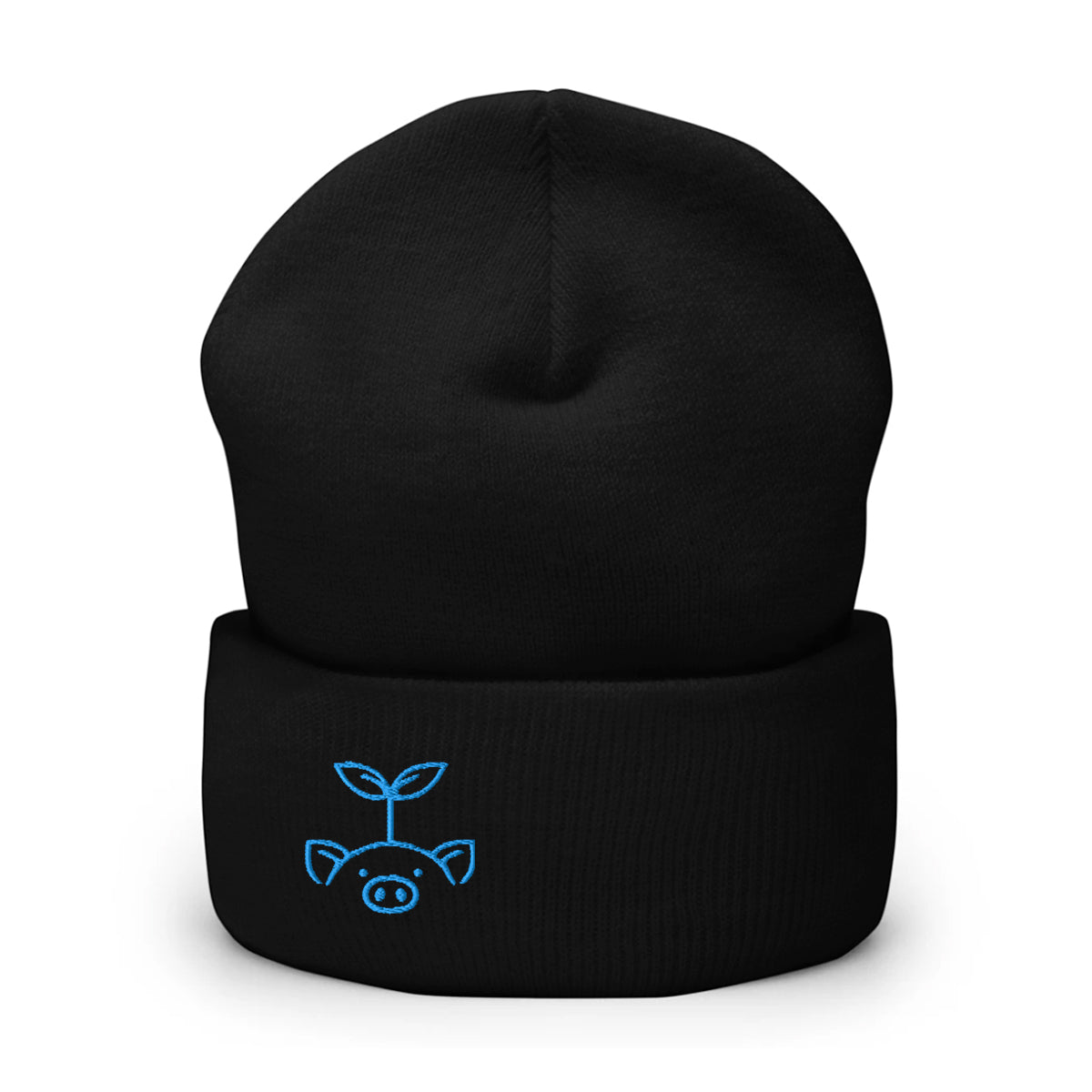 Plant Seeds Cuffed Beanie