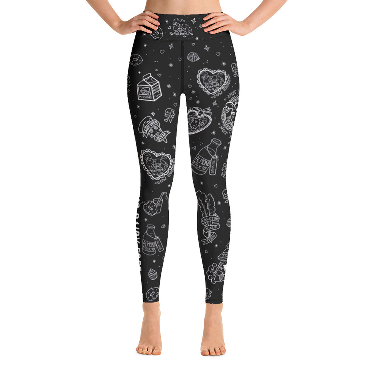 Feminism is Living Dairy-Free Women's Leggings