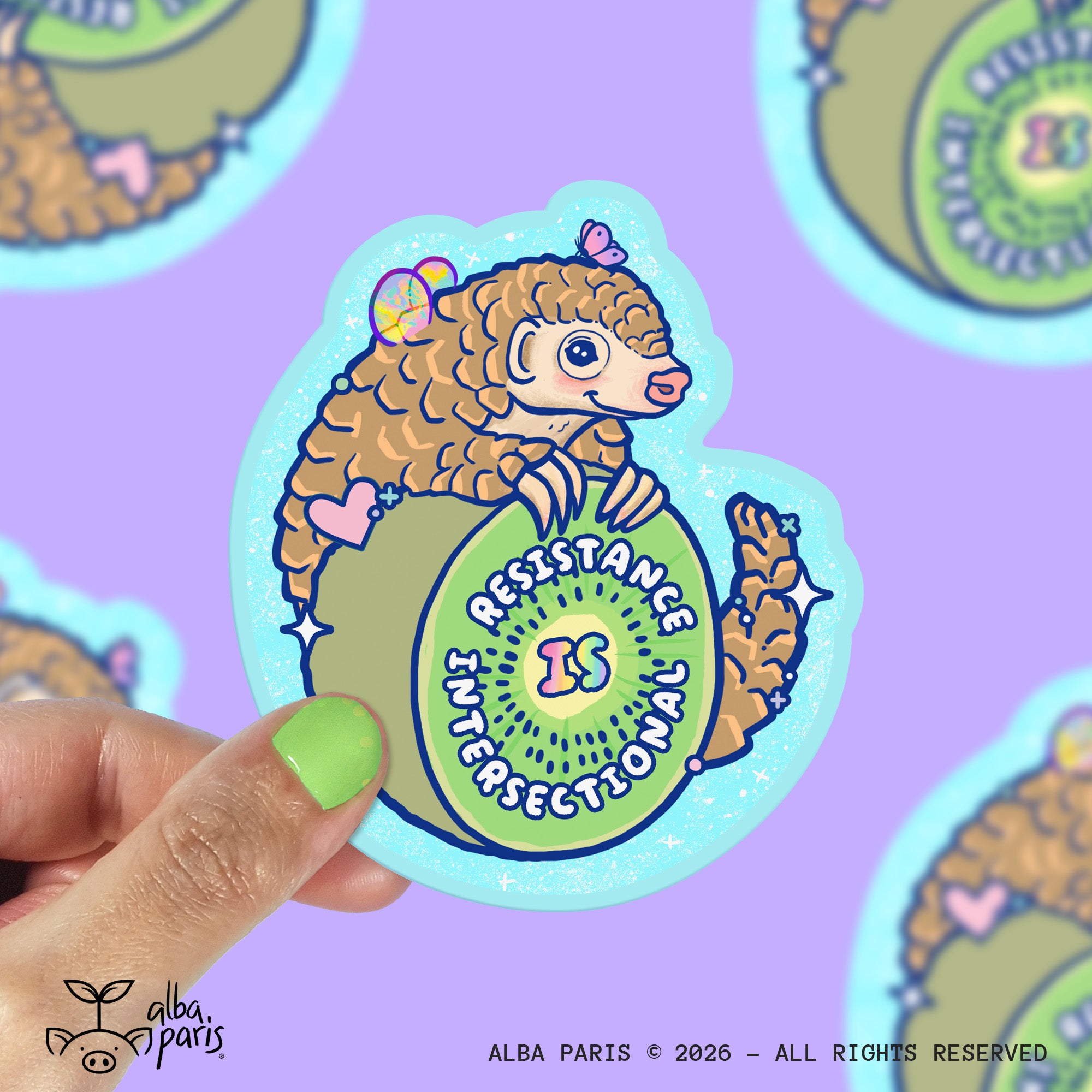 Resistance Is Intersectional Sticker