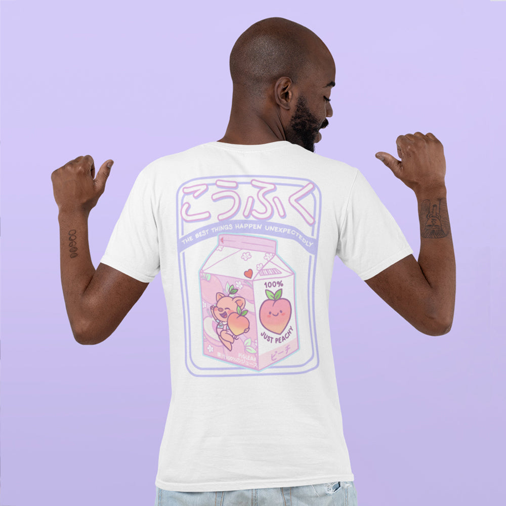 PIGLEAF - Just Peachy Unisex Tee