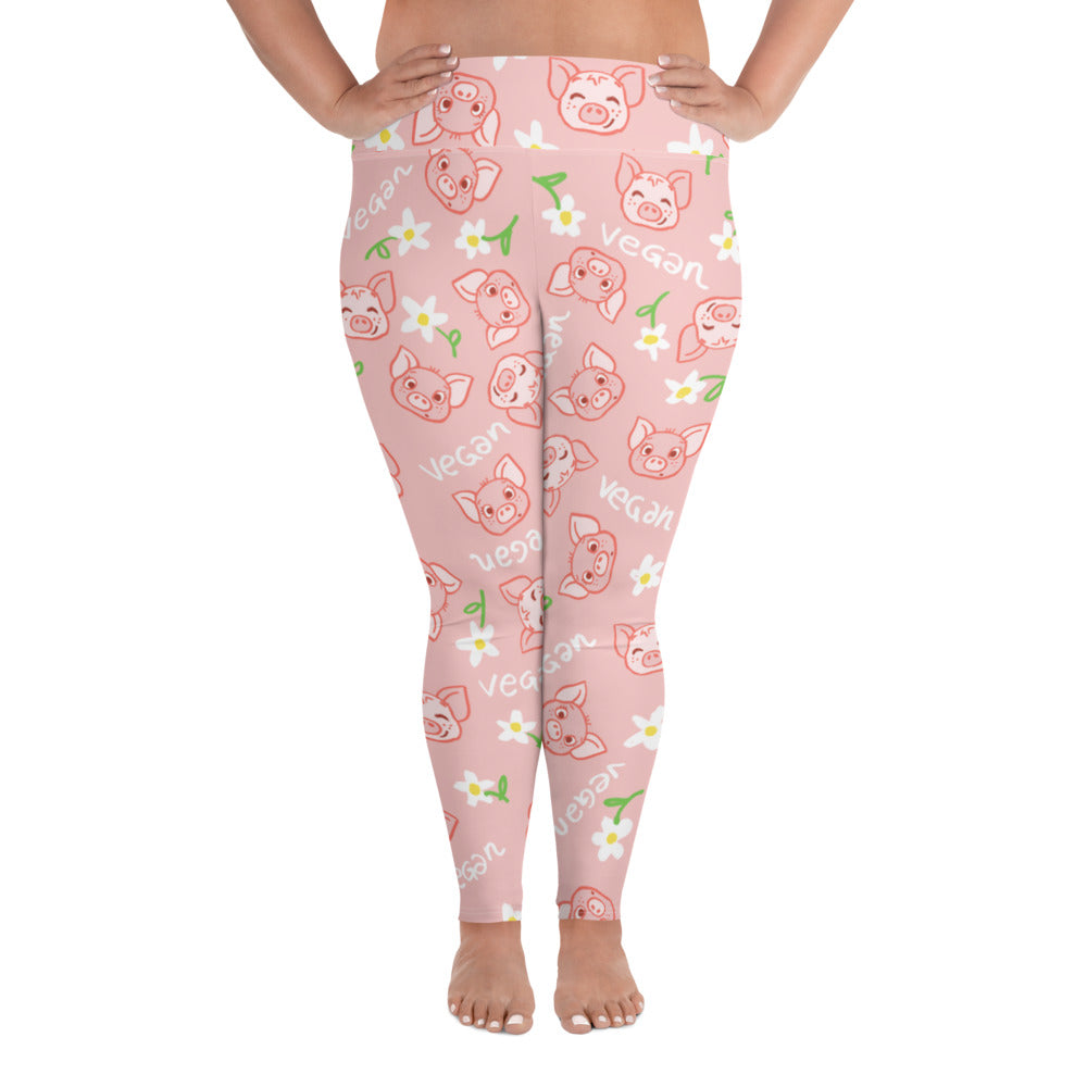 Vegan Piggy Women's Leggings