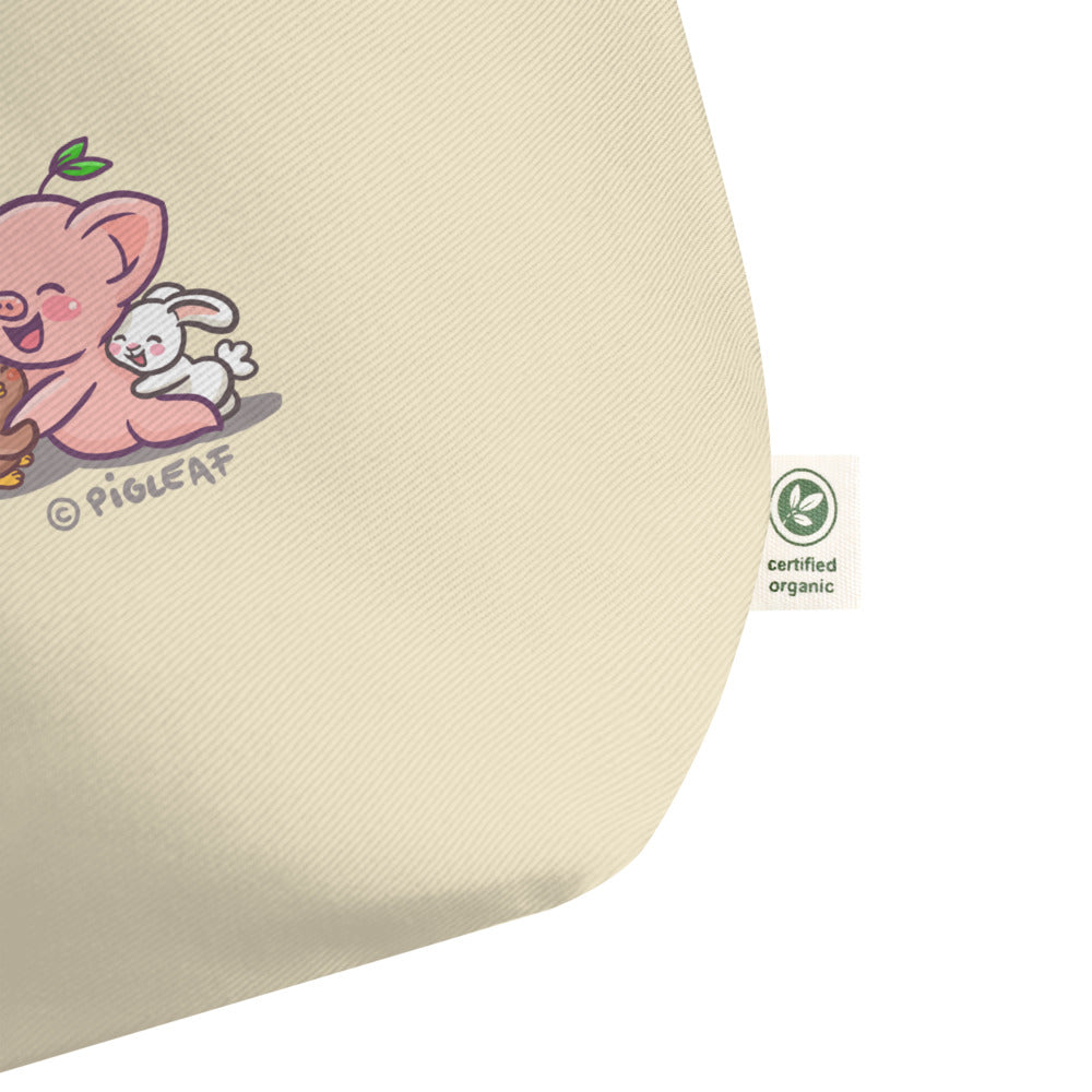 PIGLEAF Love Wins Organic Shopping Bag