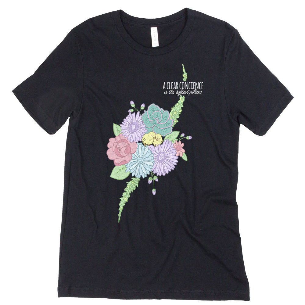 A Clear Conscience Chicks Unisex Tee