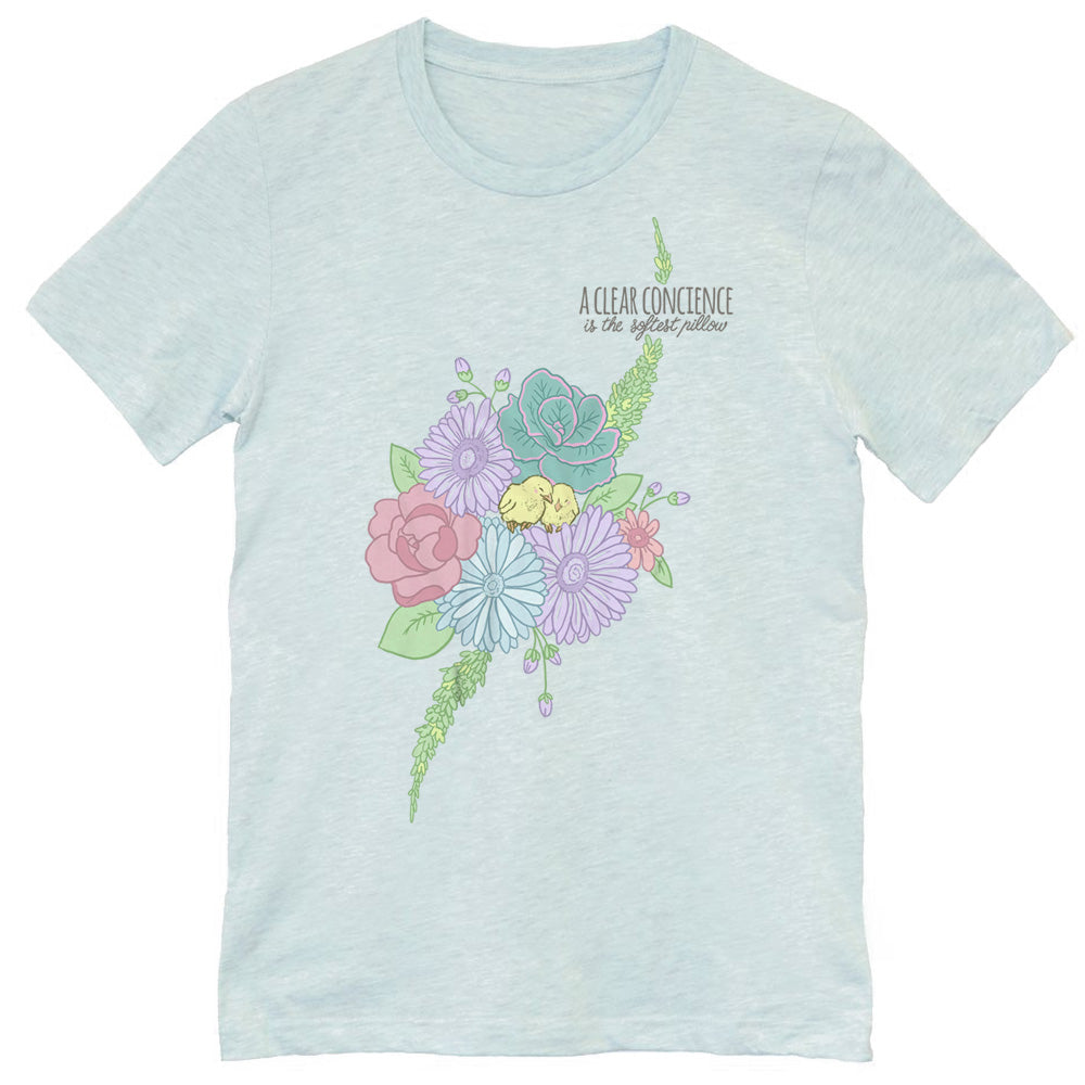 A Clear Conscience Chicks Unisex Tee