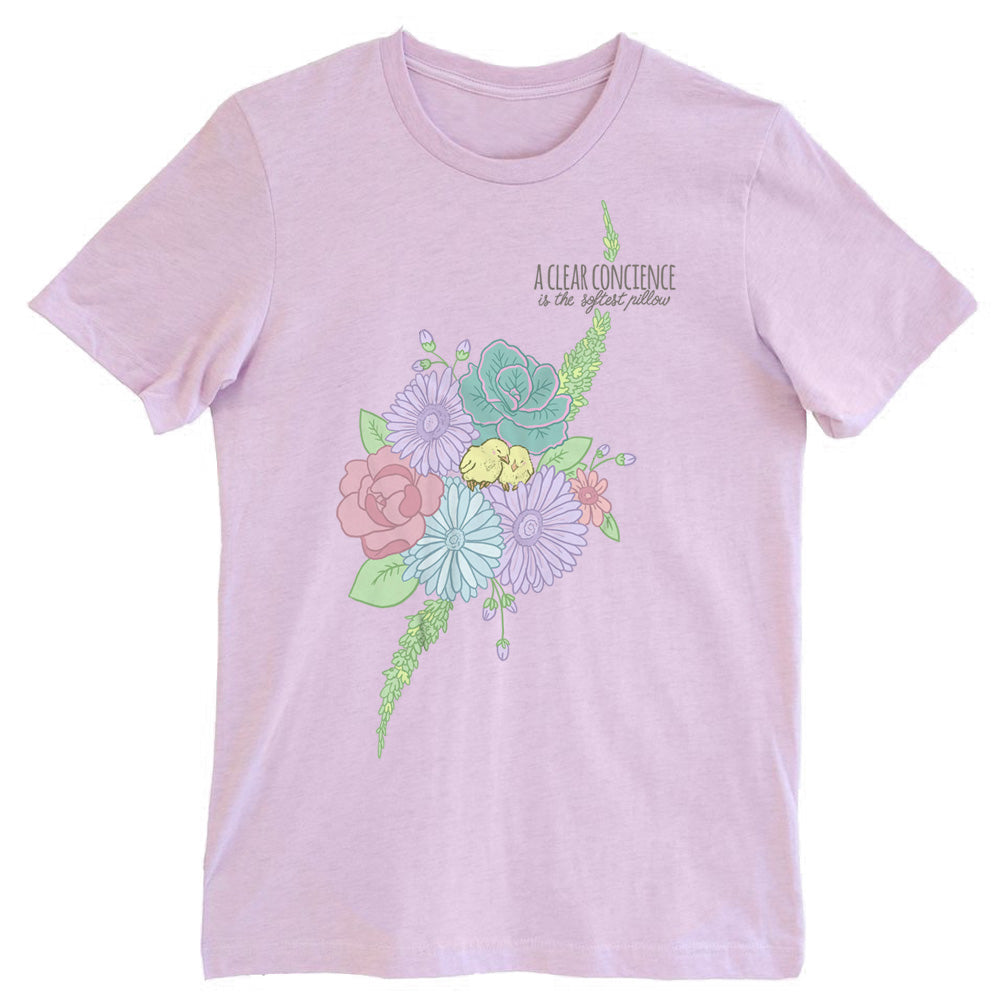 A Clear Conscience Chicks Unisex Tee