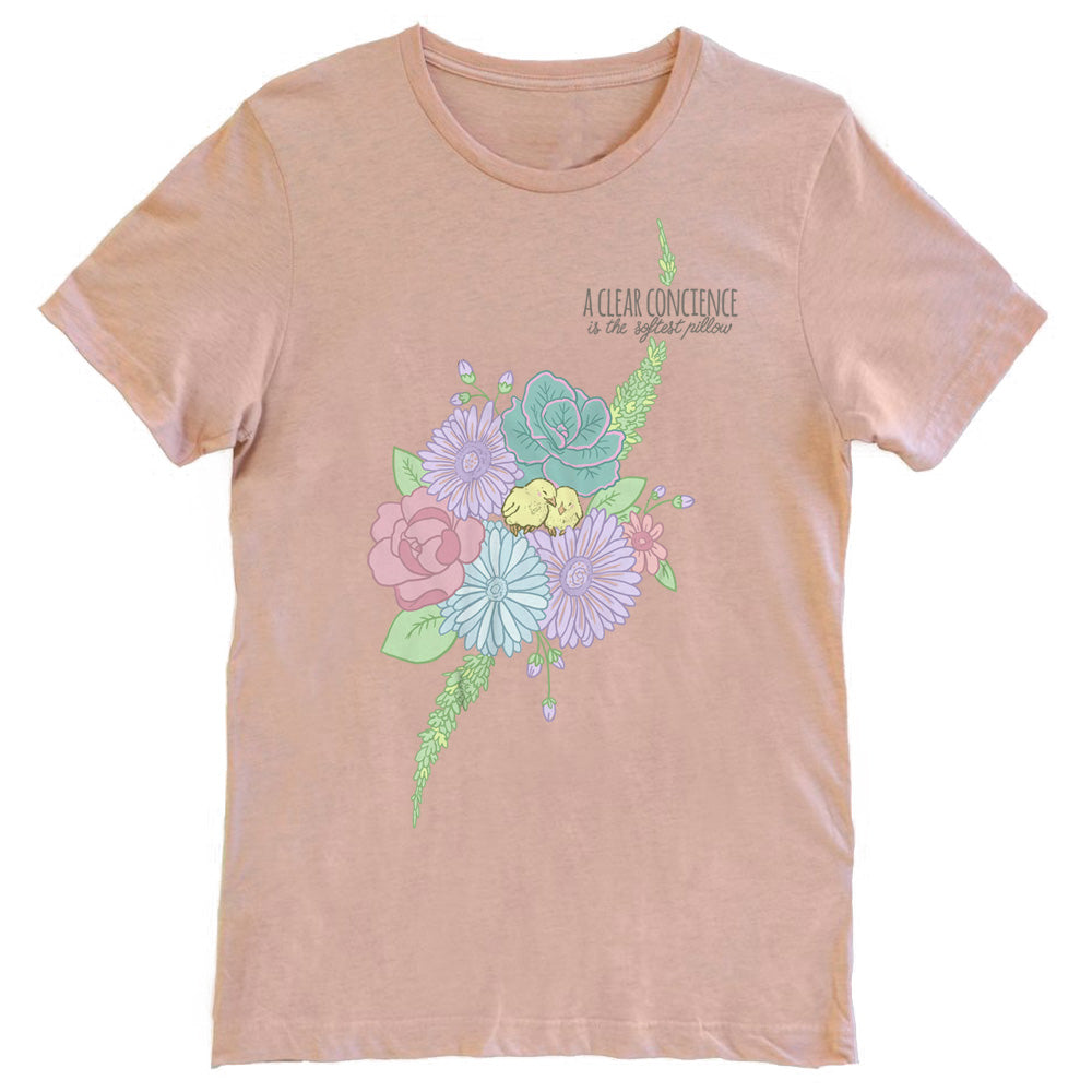 A Clear Conscience Chicks Unisex Tee