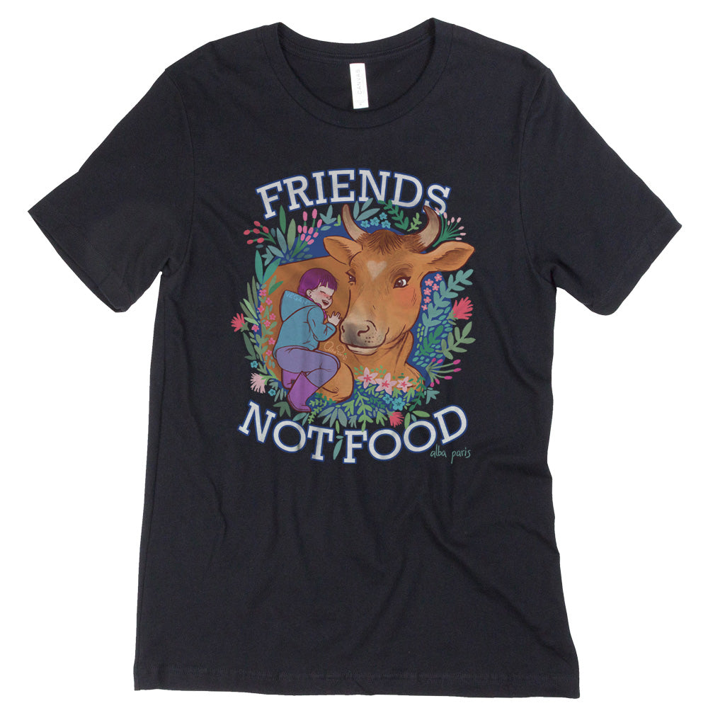 Friends Not Food Unisex Tee