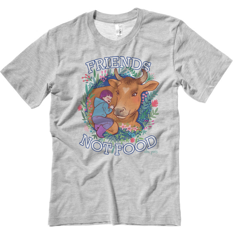 Friends Not Food Unisex Tee