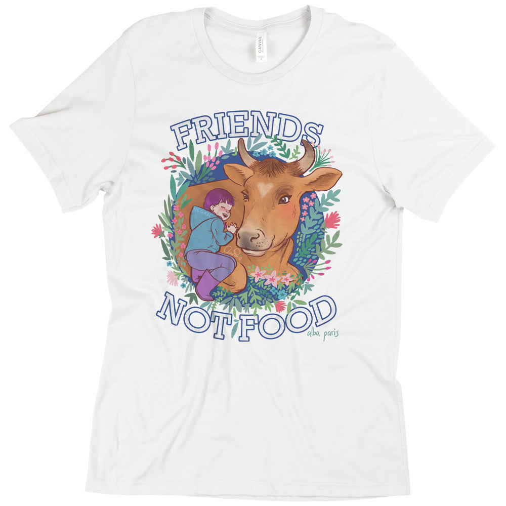 Friends Not Food Unisex Tee