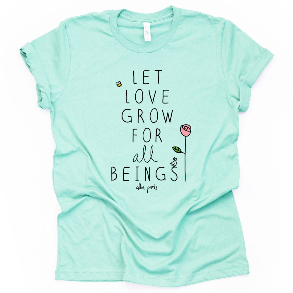 Let Love Grow Unisex Tee