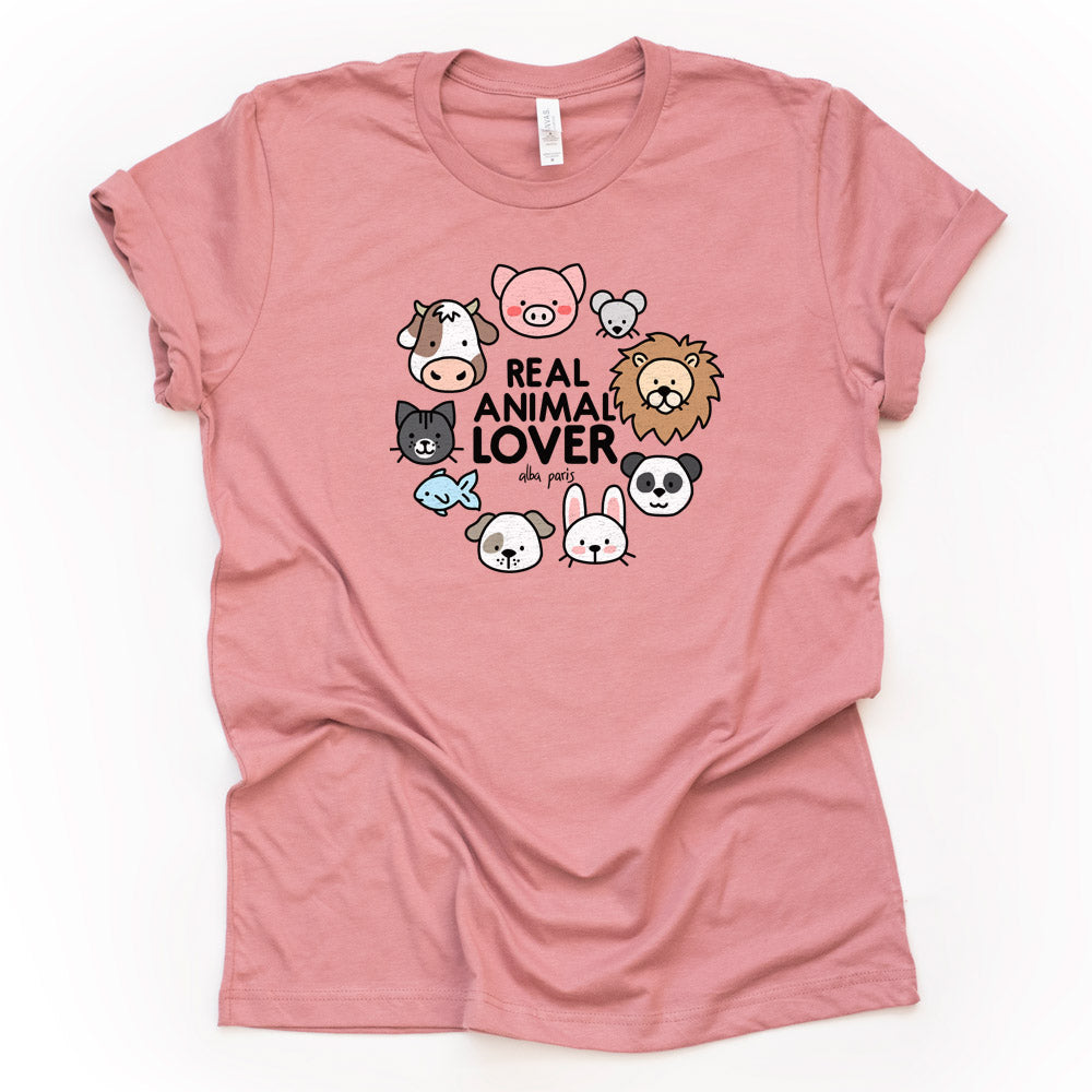 Real Animal Lover Unisex Tee