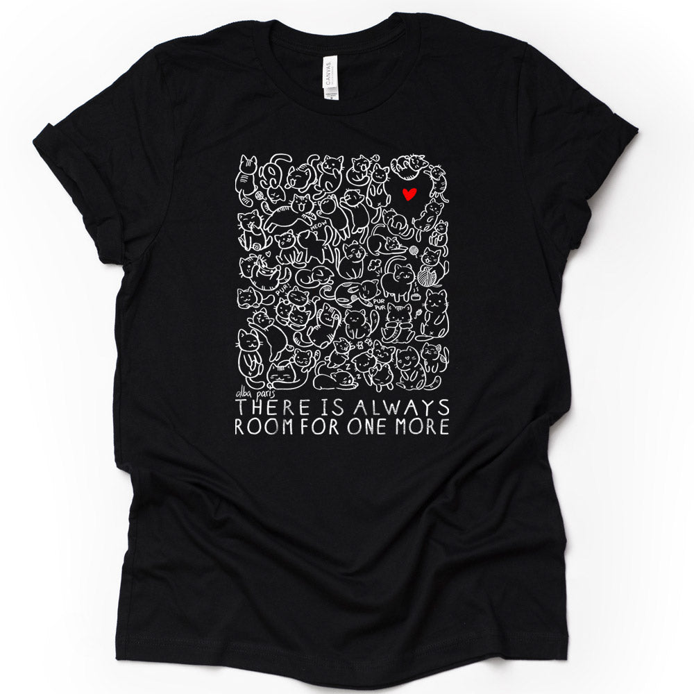 Room For One More (Cats) Unisex Tee