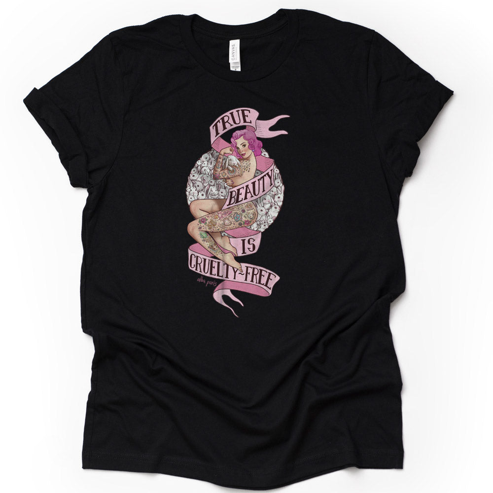 True Beauty is Cruelty-Free Unisex Tee
