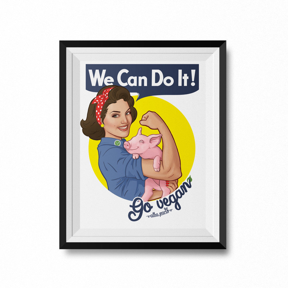 We Can Do It! Art Print