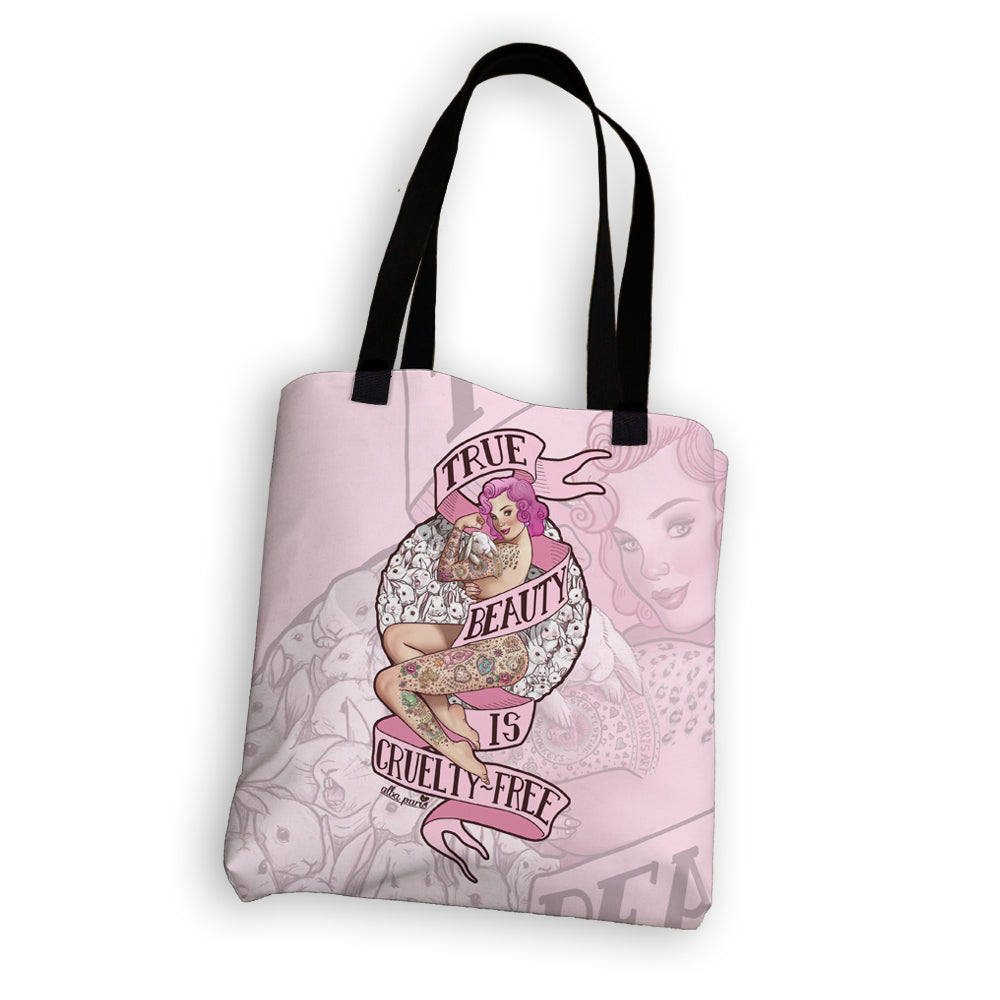 True Beauty Is Cruelty-Free Tote Bag