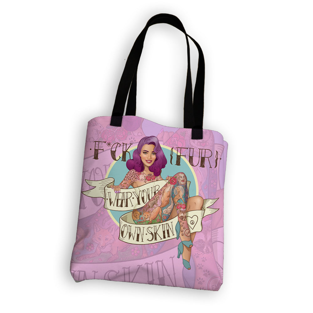 F*ck Fur Tote Bag