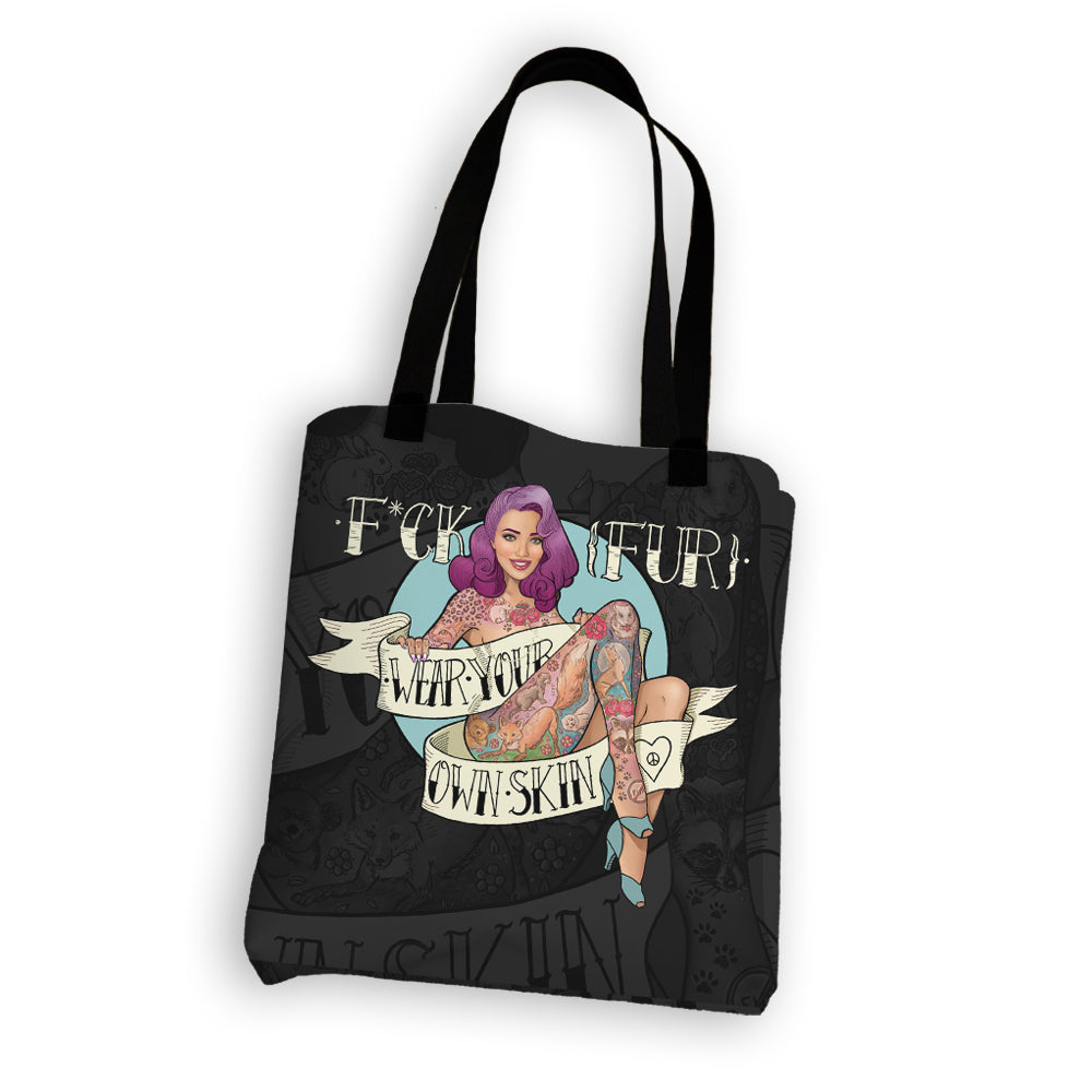 F*ck Fur Tote Bag