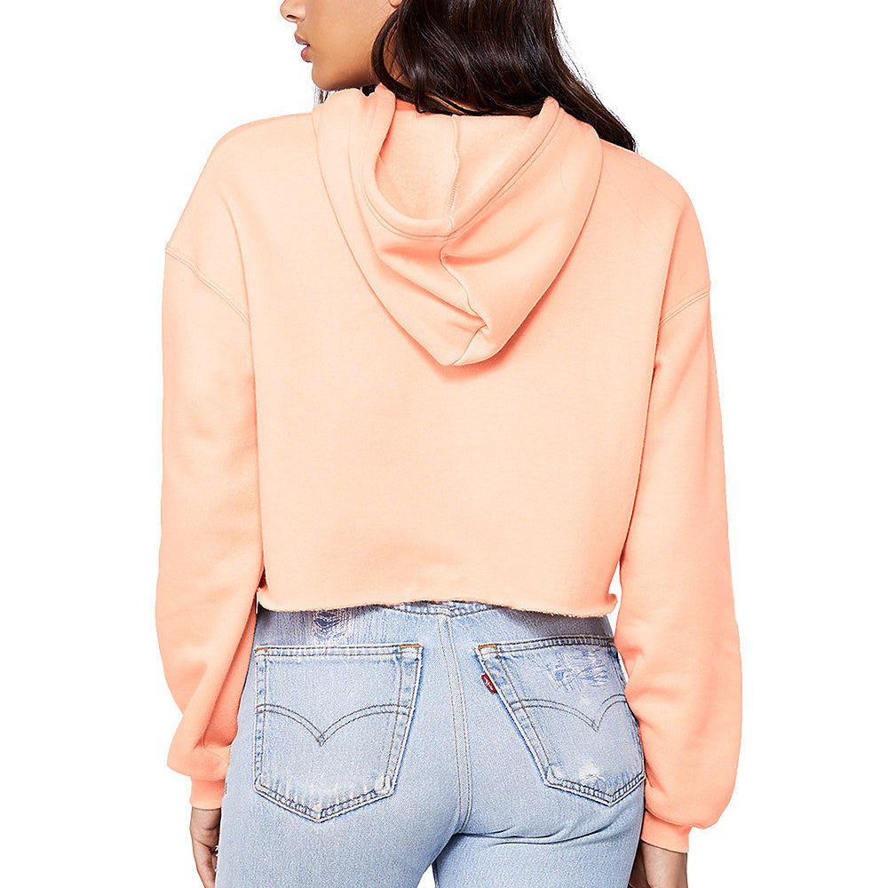 Vegan means Love Crop Hoodie