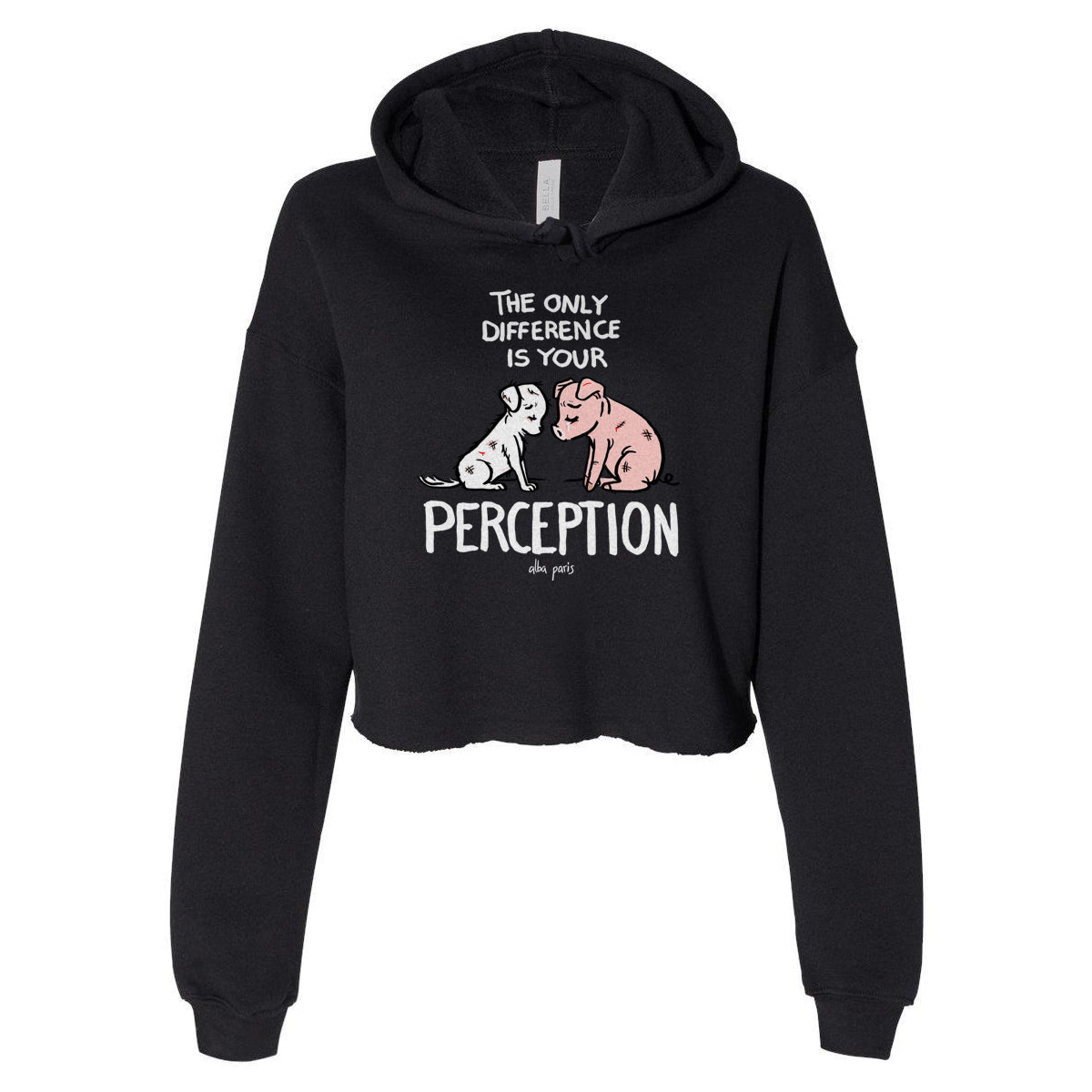 Perception Crop Hoodie