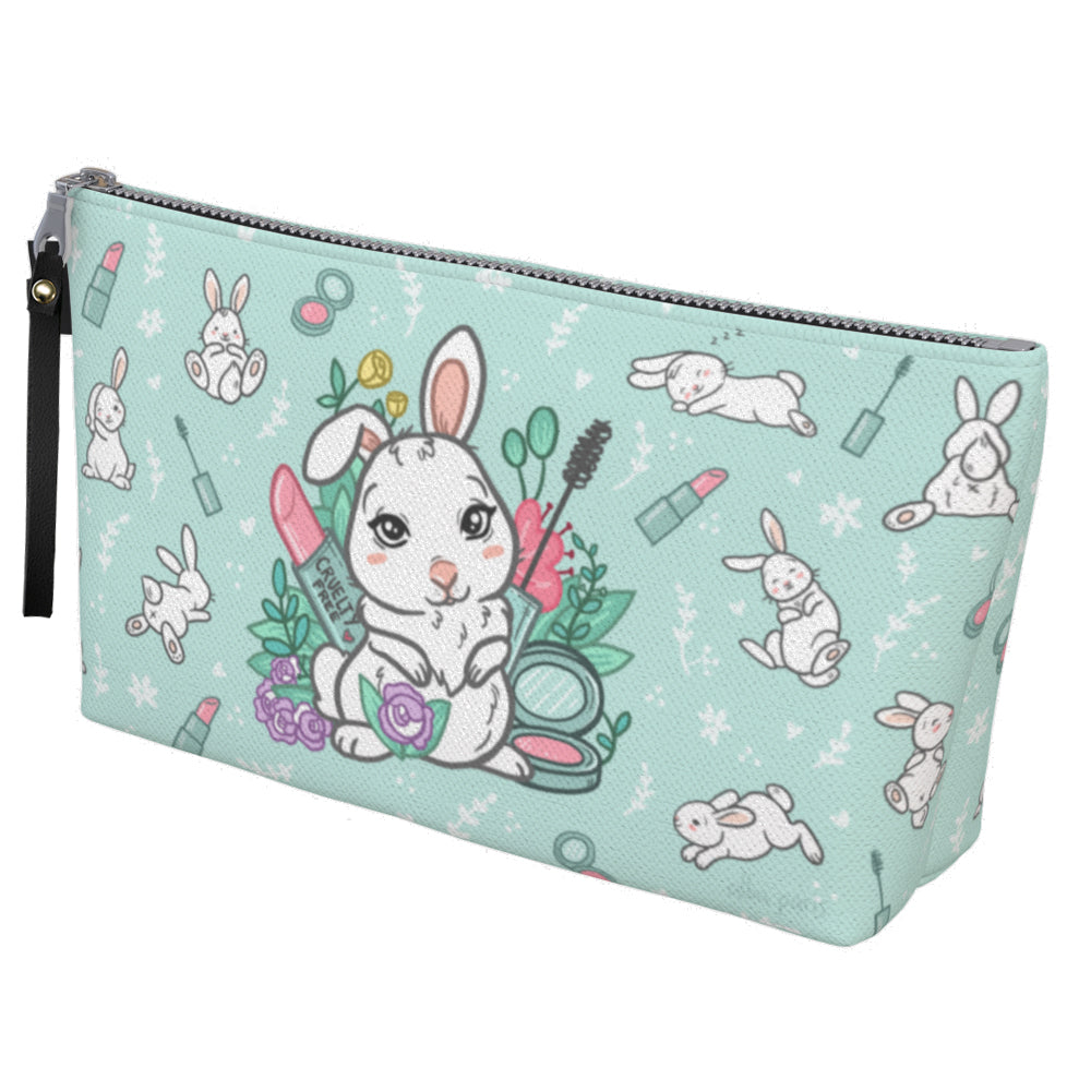 Cruelty-free Bunny Large Cosmetic Bag