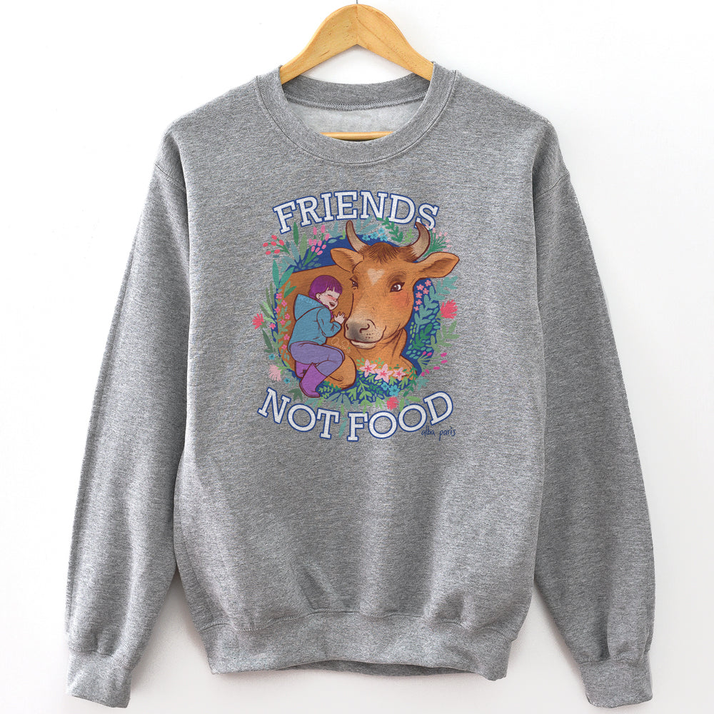 Friends Not Food Unisex Sweatshirt