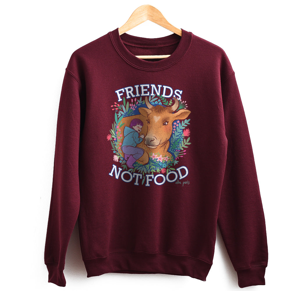 Friends Not Food Unisex Sweatshirt