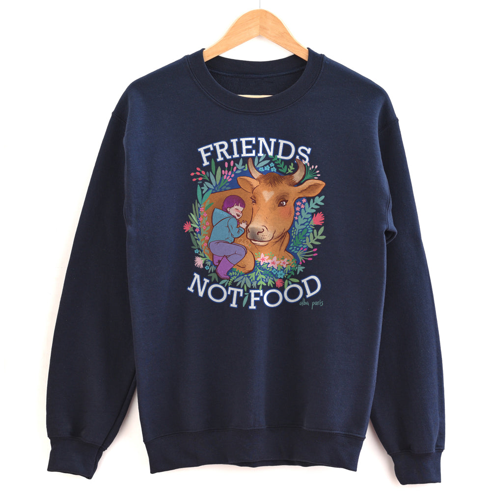 Friends Not Food Unisex Sweatshirt