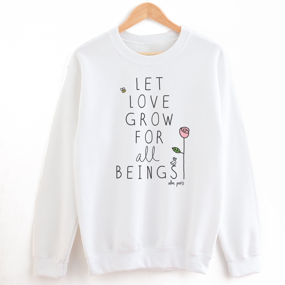 Let Love Grow Unisex Sweatshirt