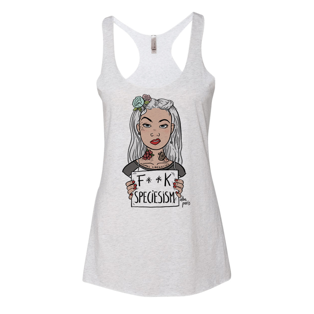 F**k Speciesism Tank Top