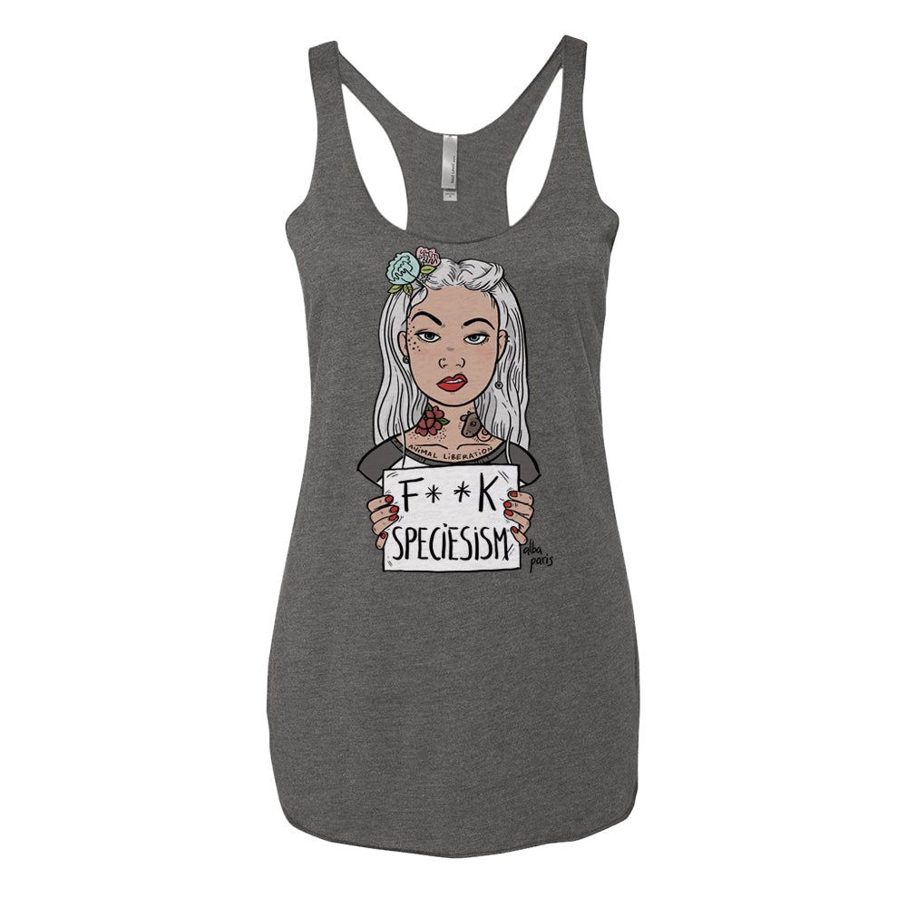 F**k Speciesism Tank Top