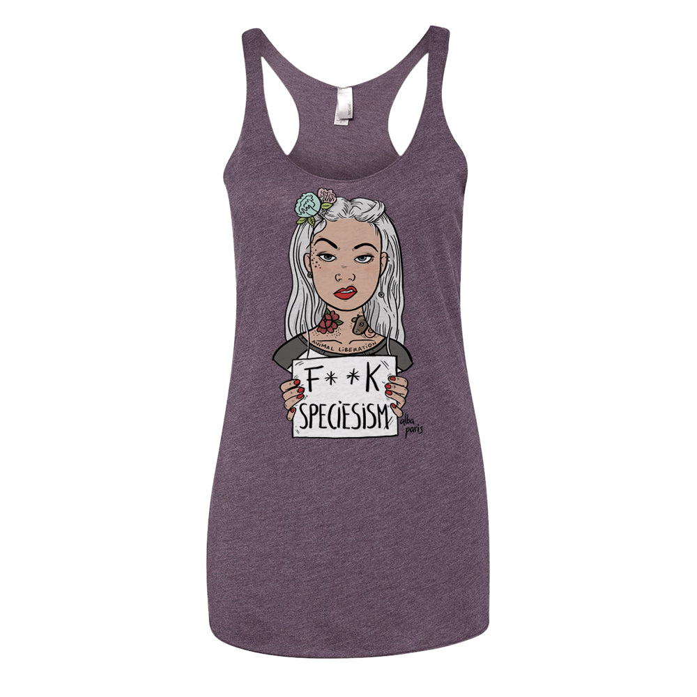 F**k Speciesism Tank Top