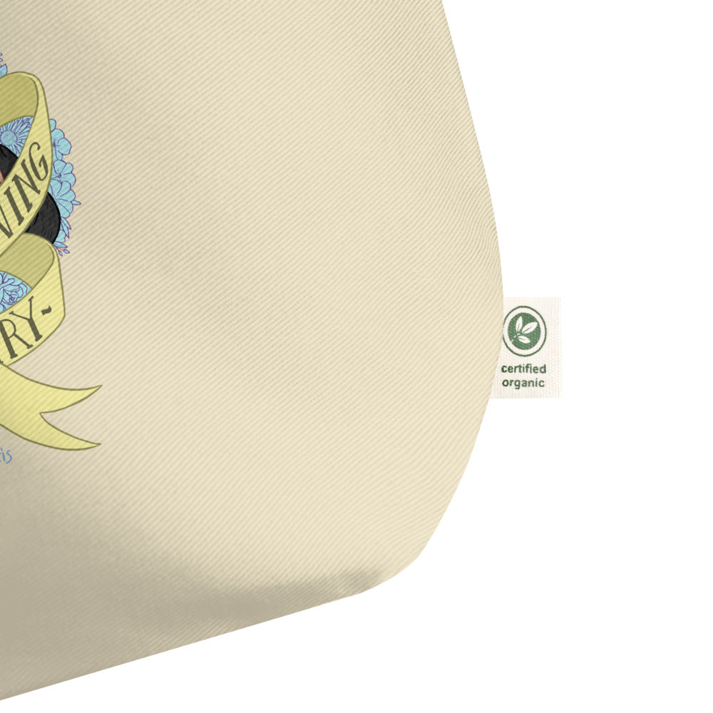 Feminism is Living Dairy-Free Organic Shopping Bag