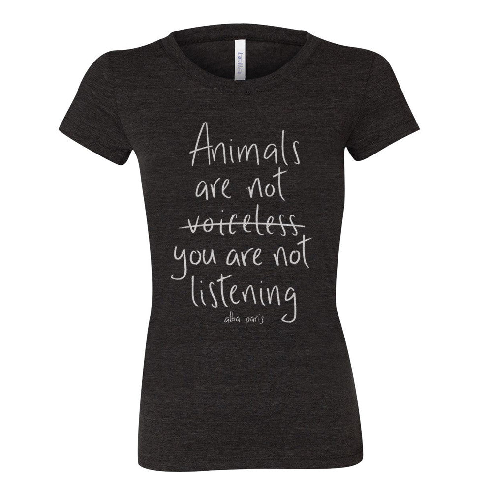 Not Voiceless Fitted Tee