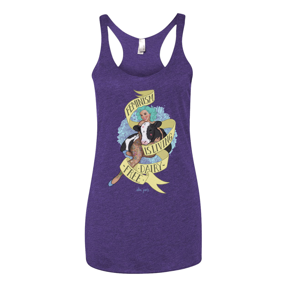Feminism is Living Dairy-Free Tank Top