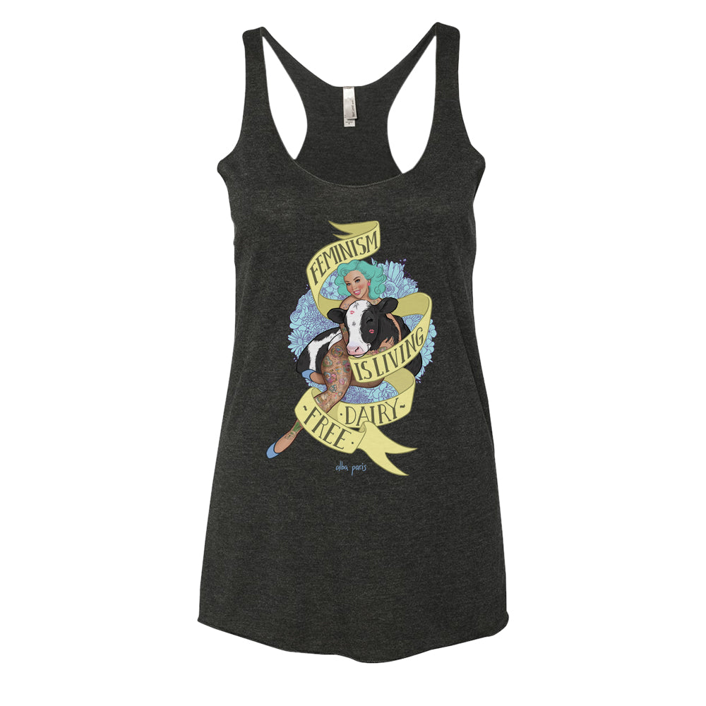 Feminism is Living Dairy-Free Tank Top