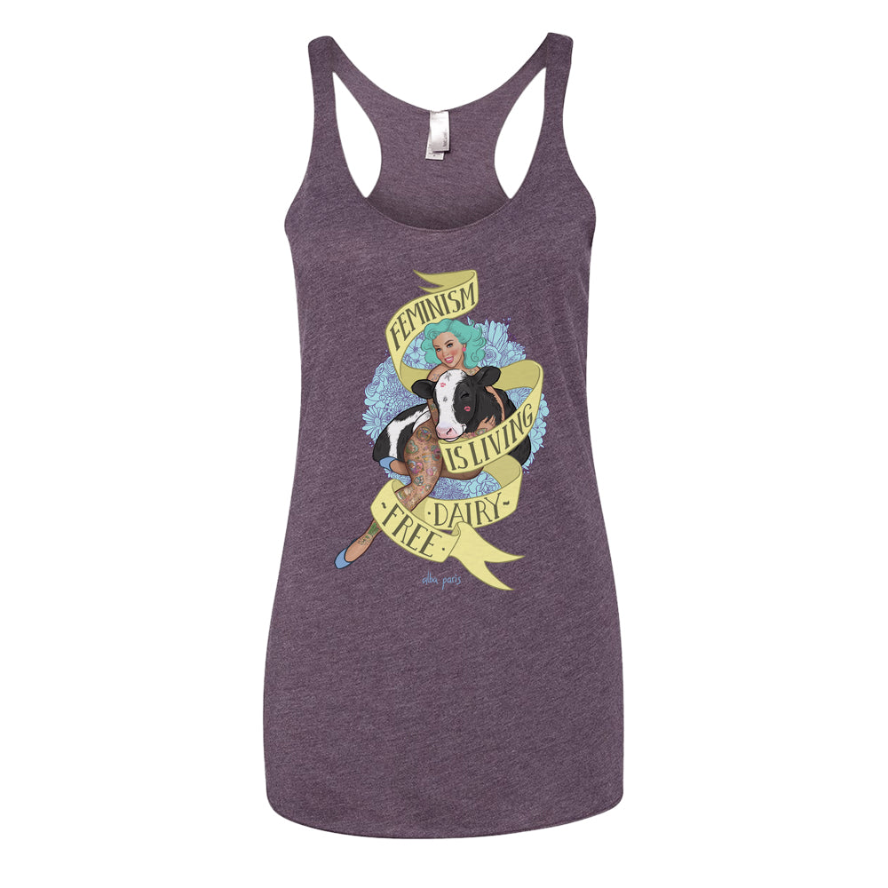 Feminism is Living Dairy-Free Tank Top