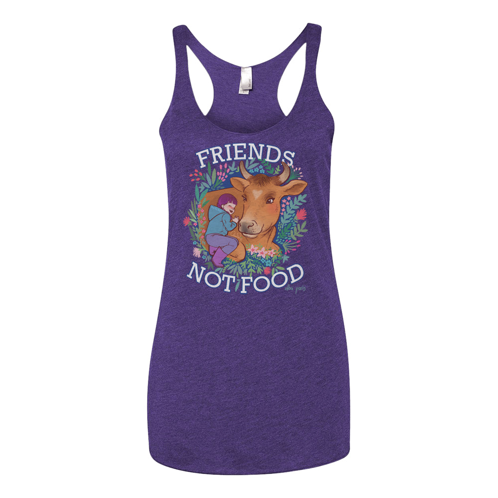 Friends Not Food Tank Top