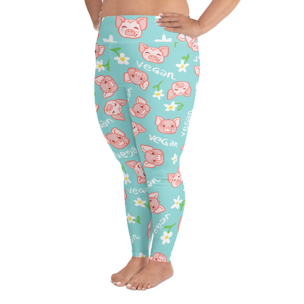 Vegan Piggy Women's Leggings