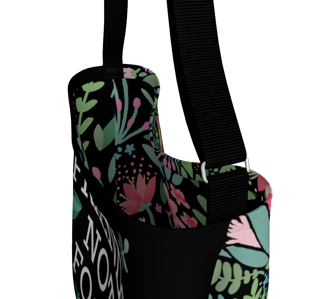 Friends Not Food Adjustable Shoulder Bag