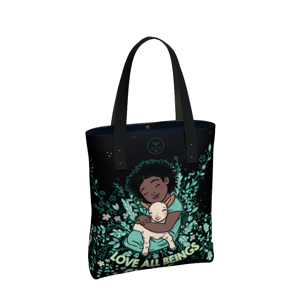 Love All Beings Premium Tote Bag