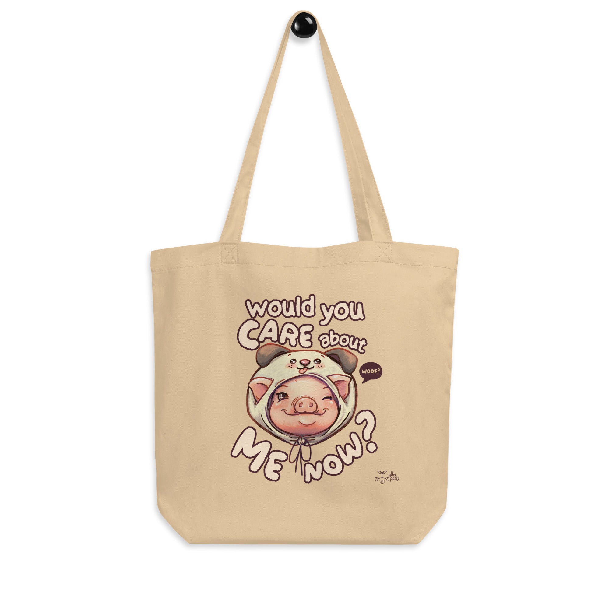 Would You Care About Me Now? Pig Organic Shopping Bags