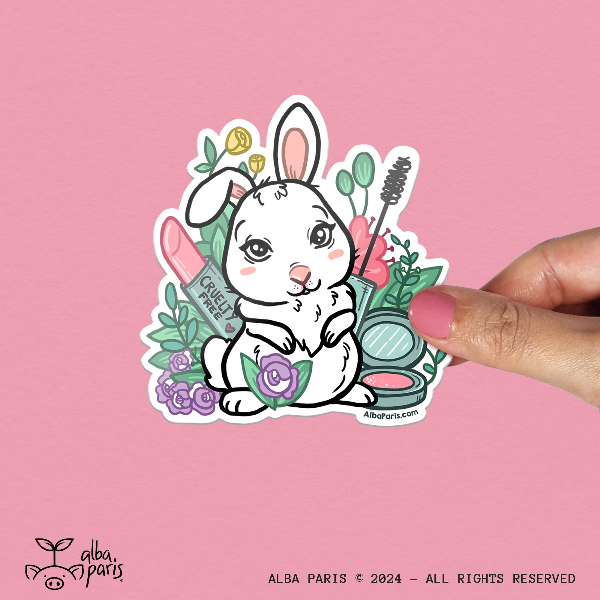 Cruelty-Free Makeup Sticker