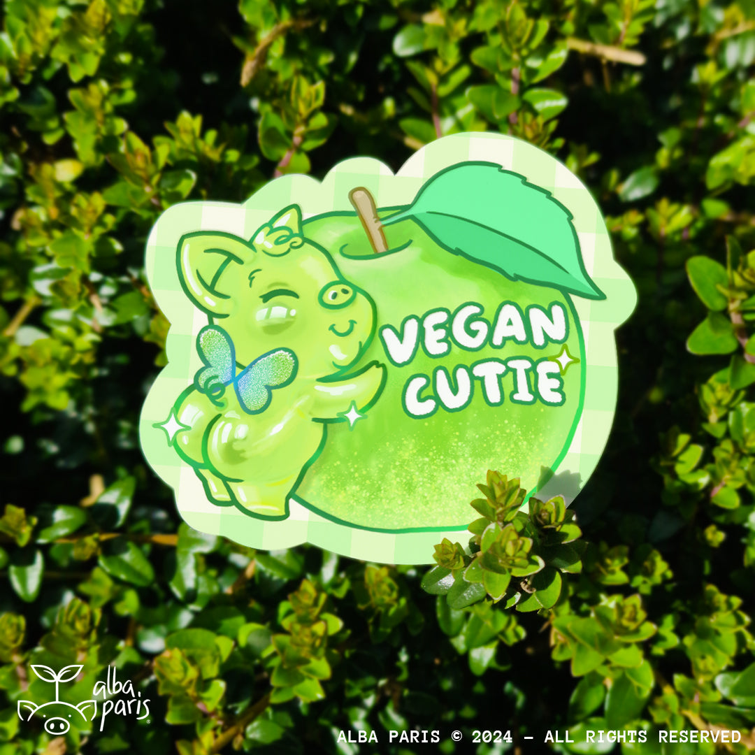 Vegan Cutie Sticker