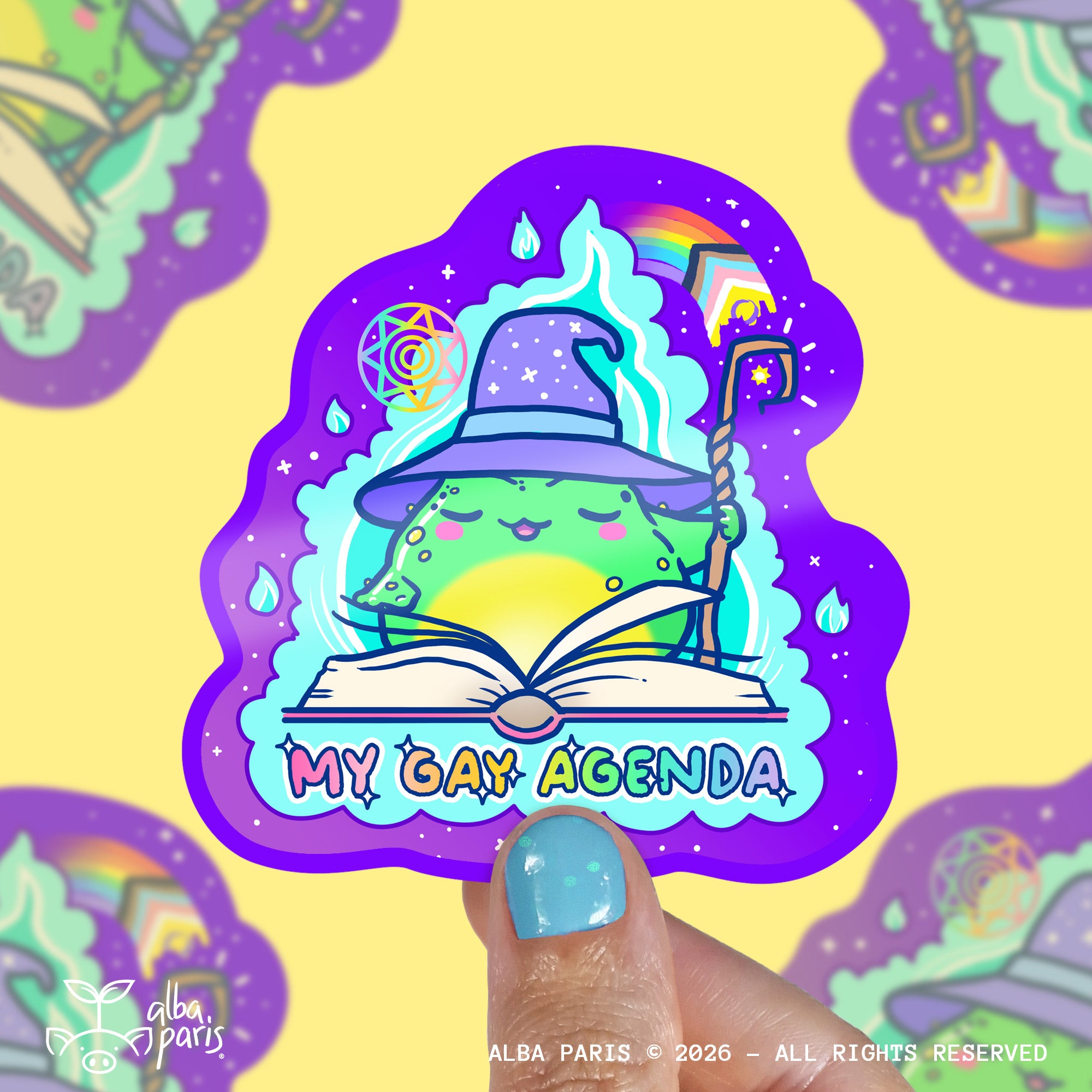 My Gay Agenda Sticker